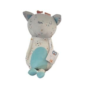 GooseWaddle Leo Reindeer Plush NWT Baby Toy Cream Teal New GWPP1002 Starry
